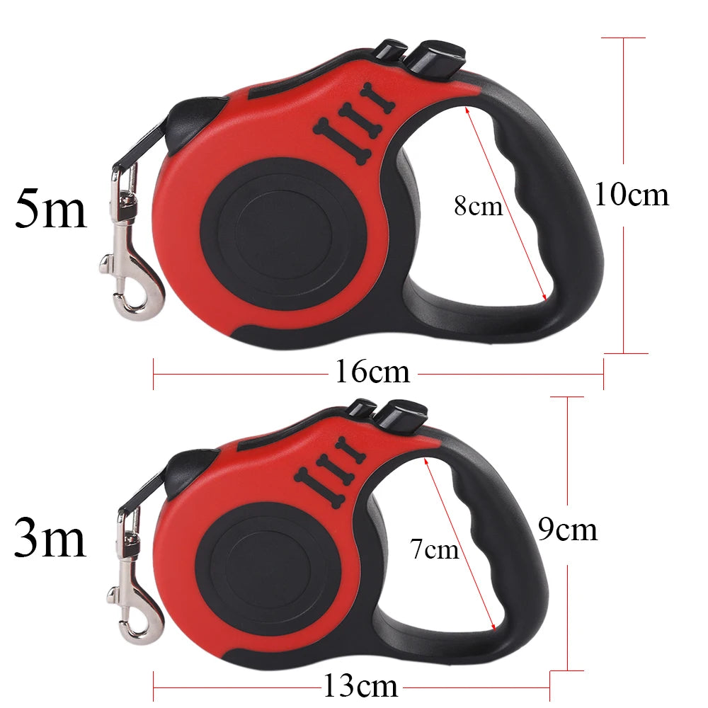 3m 5m Dog Leash for Small Dogs Cat Automatic Retractable
