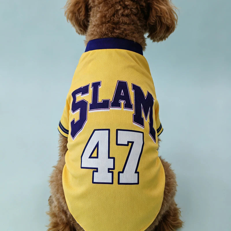 SLAM 47 Mesh Breathable Dog Basketball Clothing