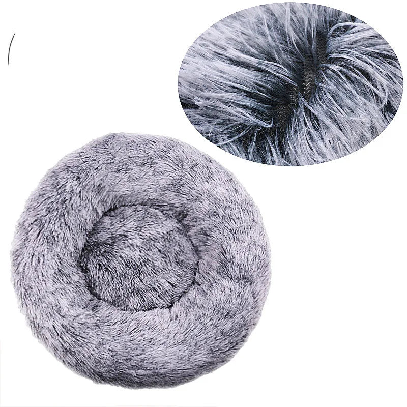 6 Sizes Round Pet Bed for Warm Sleeping