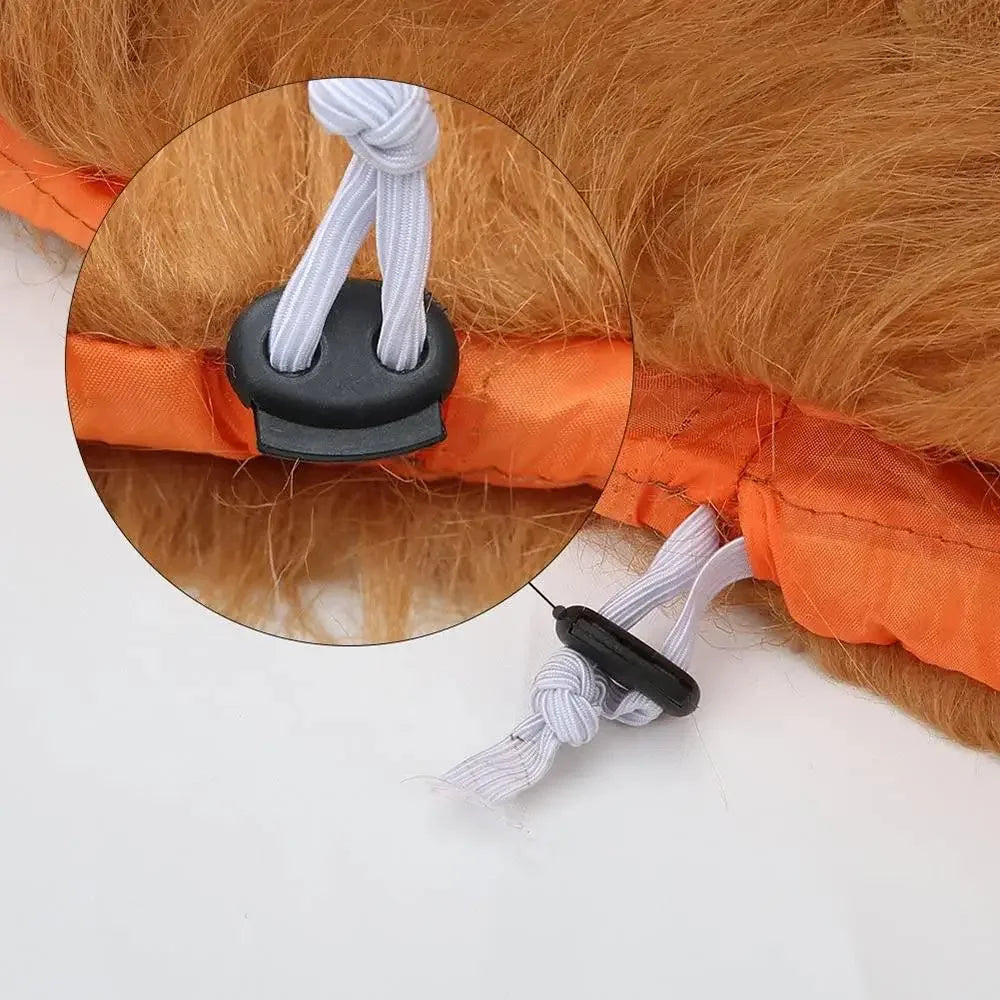 Halloween Accessories Pet Lion Head Wig
