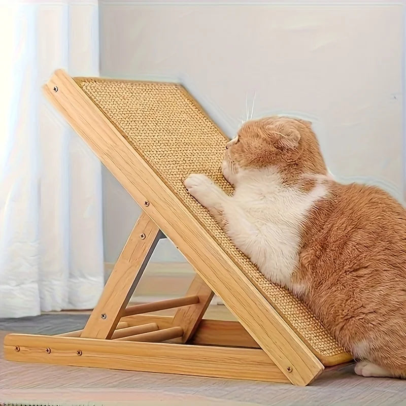 Sturdy Sisal Cat Scratching Post - Sofa-Safe Design
