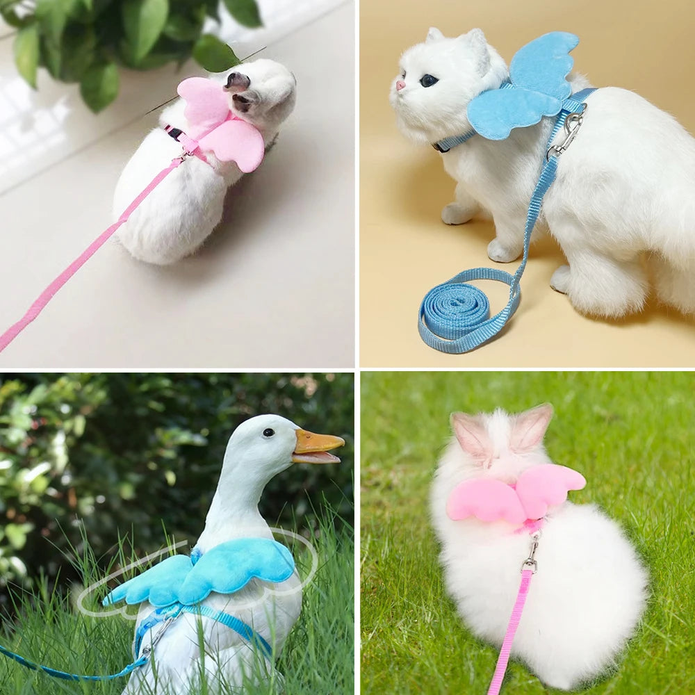 Angel Pet, Callduck Harness Leash, suitable for cats, rabbits,