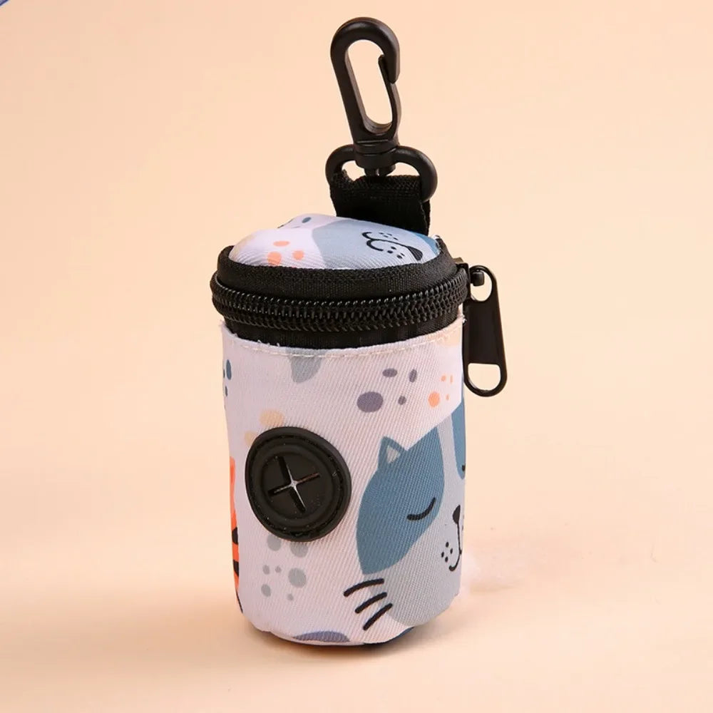 Hangable Dog Poop Bag Dispenser Zipper