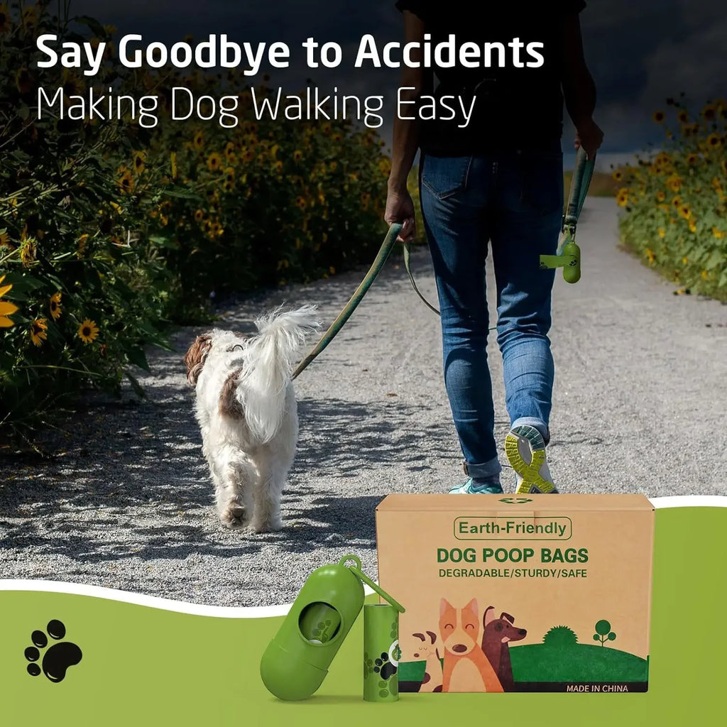 Biodegradable dog poop bags,15 bags/roll