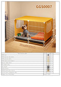 Dog Cage with Tray for Small Dogs