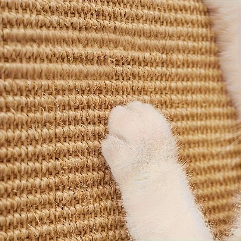 Sturdy Sisal Cat Scratching Post - Sofa-Safe Design