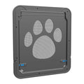 Pet Gate Cat Door Safe Lockable Magnetic Screen Outdoor for Dogs and  Cats