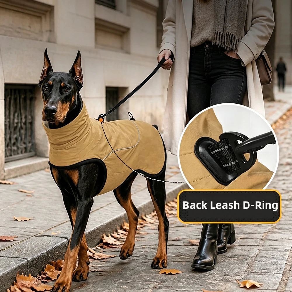 Small & Medium Large Dog Winter Coat